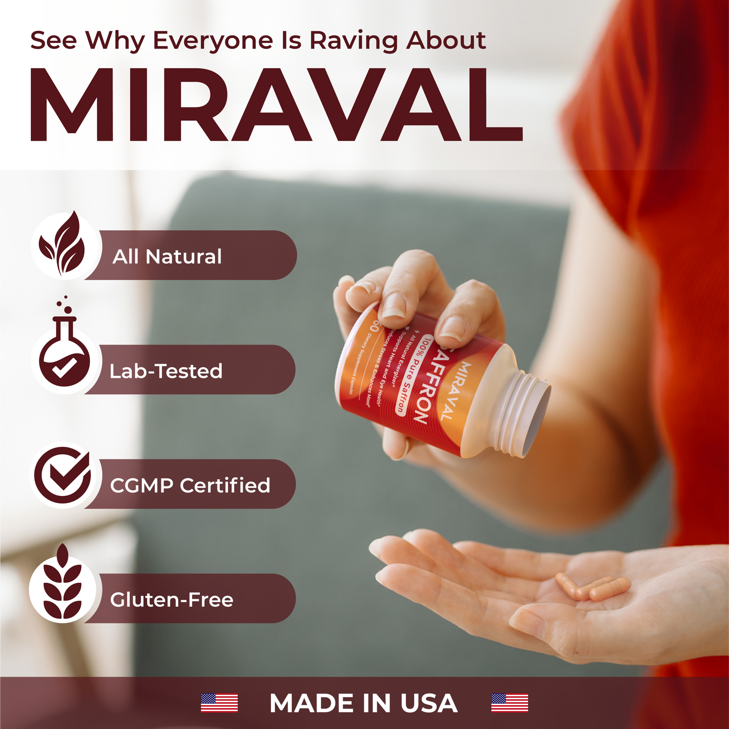 Miraval Saffron Capsules