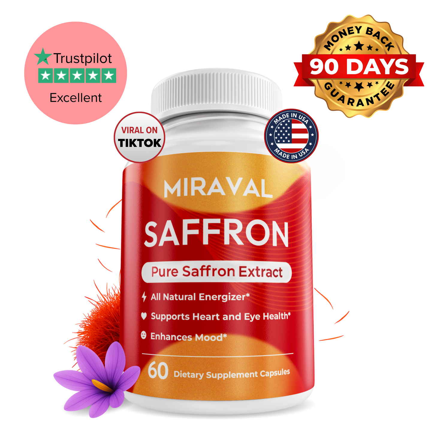 Miraval Saffron Capsules