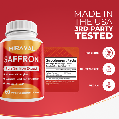 Miraval Saffron - Natural Menopause Solution