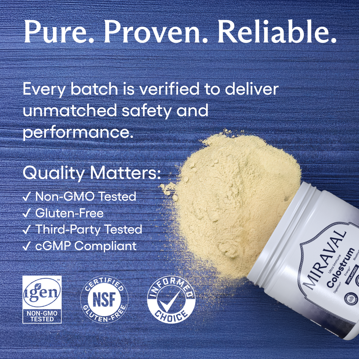 Miraval Organic Colostrum